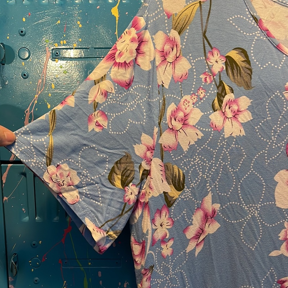 DB MOON floral Dress. 3XL.  CL03 - Picture 4 of 10